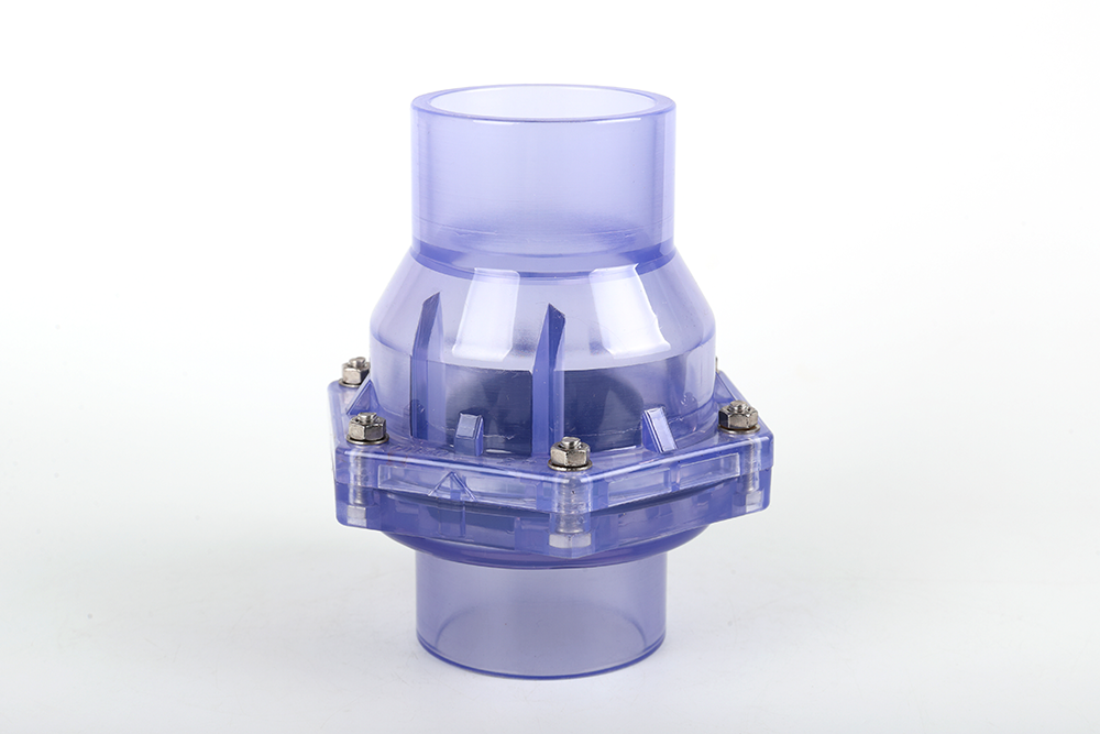 灵山透明翻板式止回阀